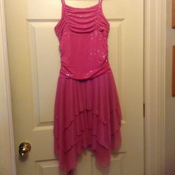 Pink party dress - Picture 2 of 12